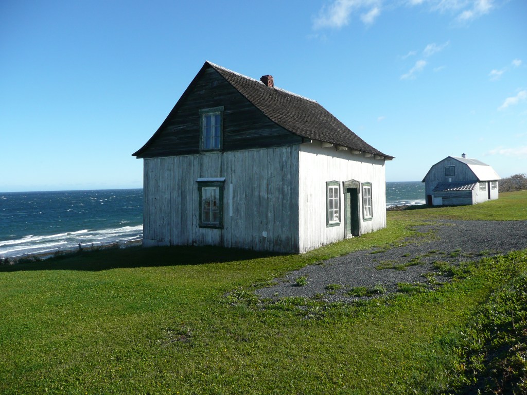 Einsames Haus am St. Lorenz-Strom