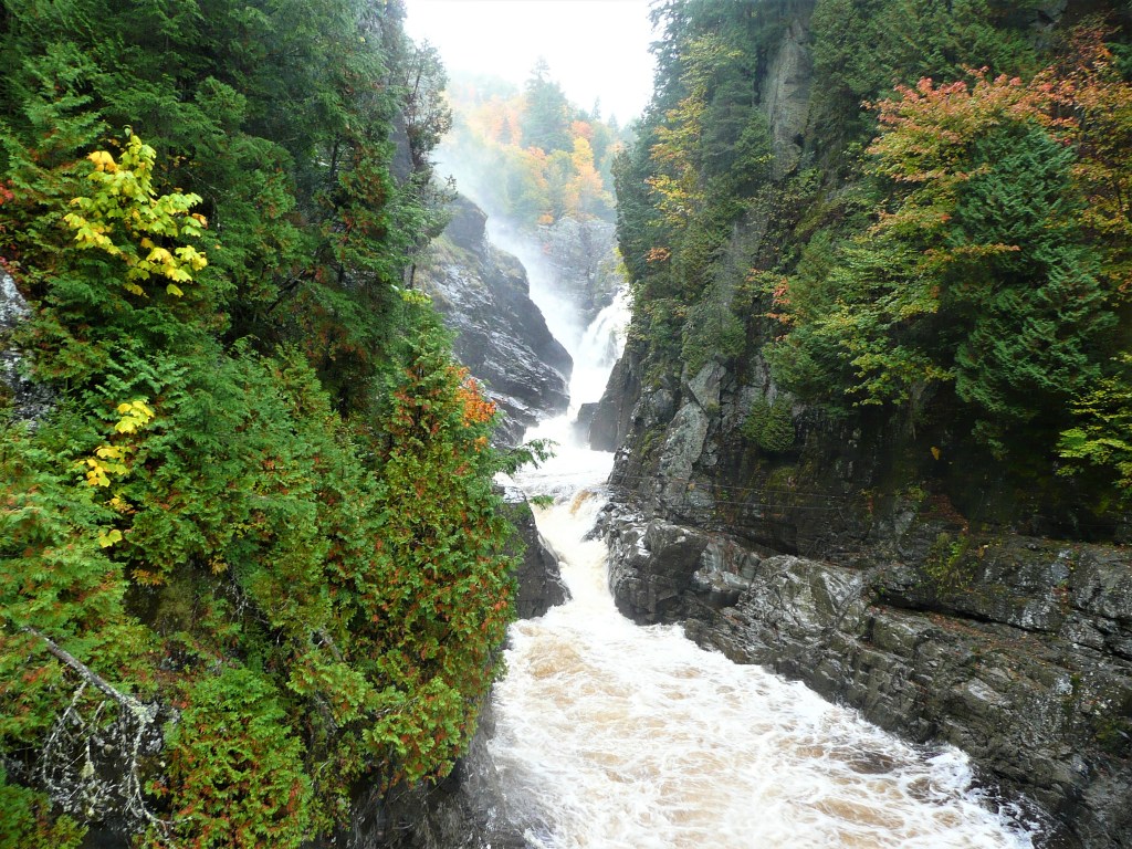 Schlucht der Rivière Sainte-Anne
