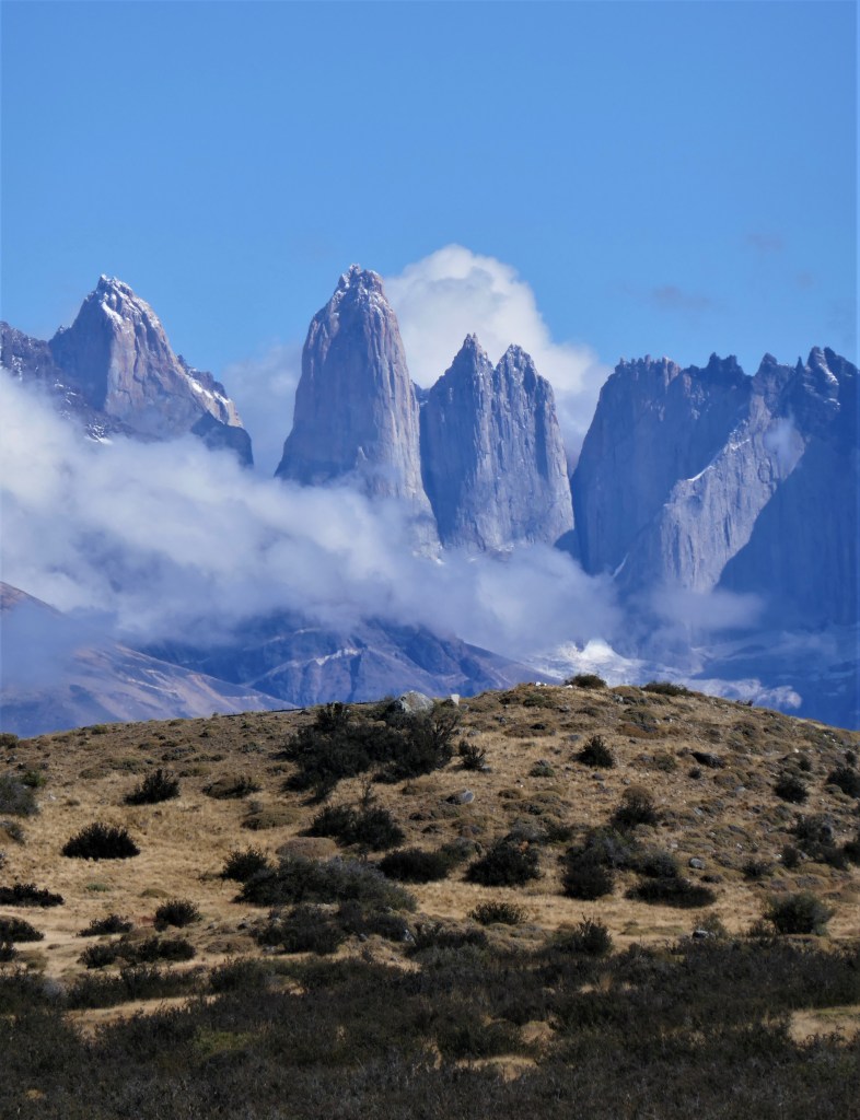 Die berühmten Granittürme, nach denen der Nationalpark benannt ist