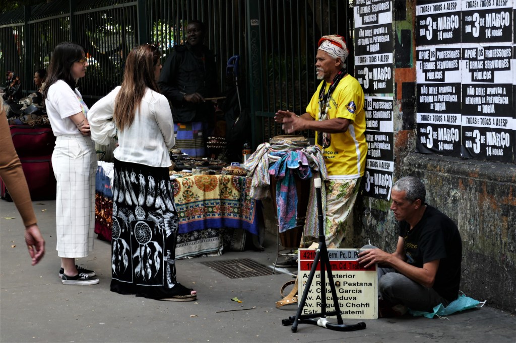 Straßenszene auf der Avenida Paulista