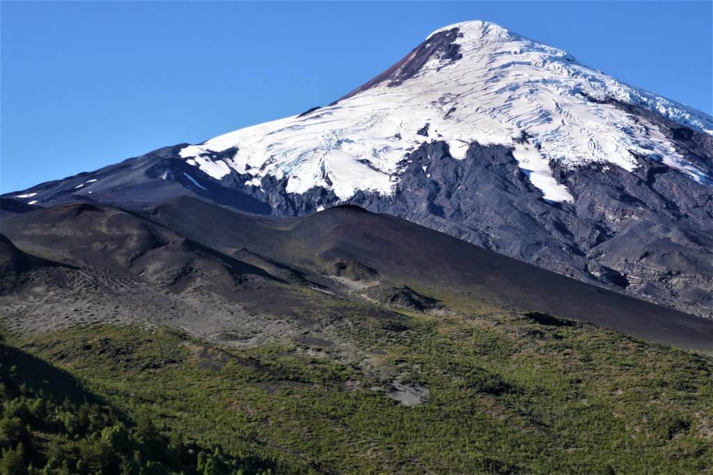 Región de los Lagos, Vulkan Osorno, näher am Gipfel