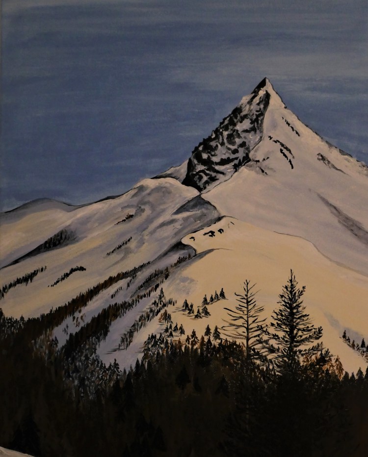 Blick von der Nemesalpe (40x50cm)