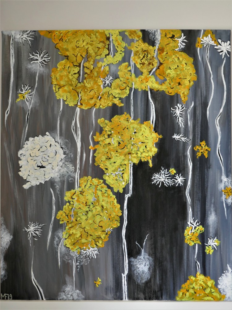 Fleurs d'arbre (70x80cm)