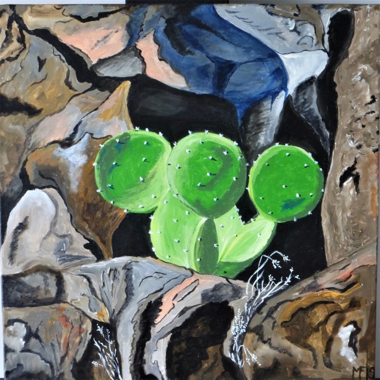 Kaktuskinder (50x50cm, vergeben)