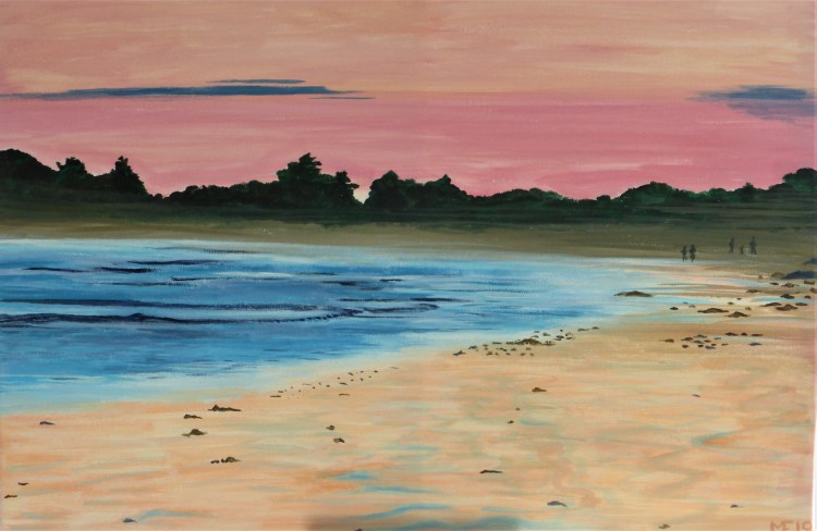 La promenade du soir (70x50cm, vergeben)