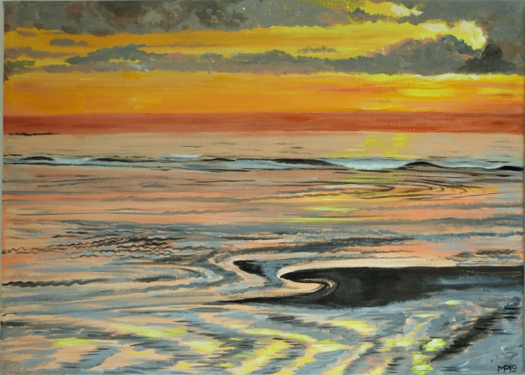 Marée basse (70x50cm)