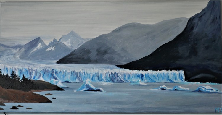 Perito Moreno (80x40cm, vergeben)