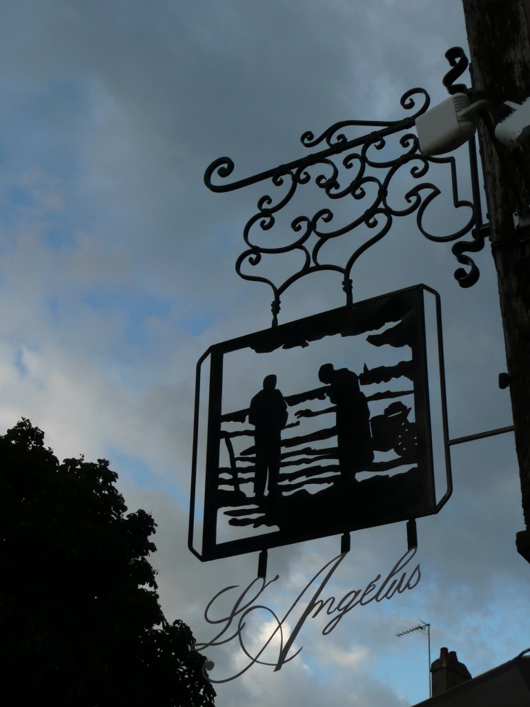 L'Angélus nach einem berühmten Gemälde von Jean-François Millet von 1859 (Musée d'Orsay)