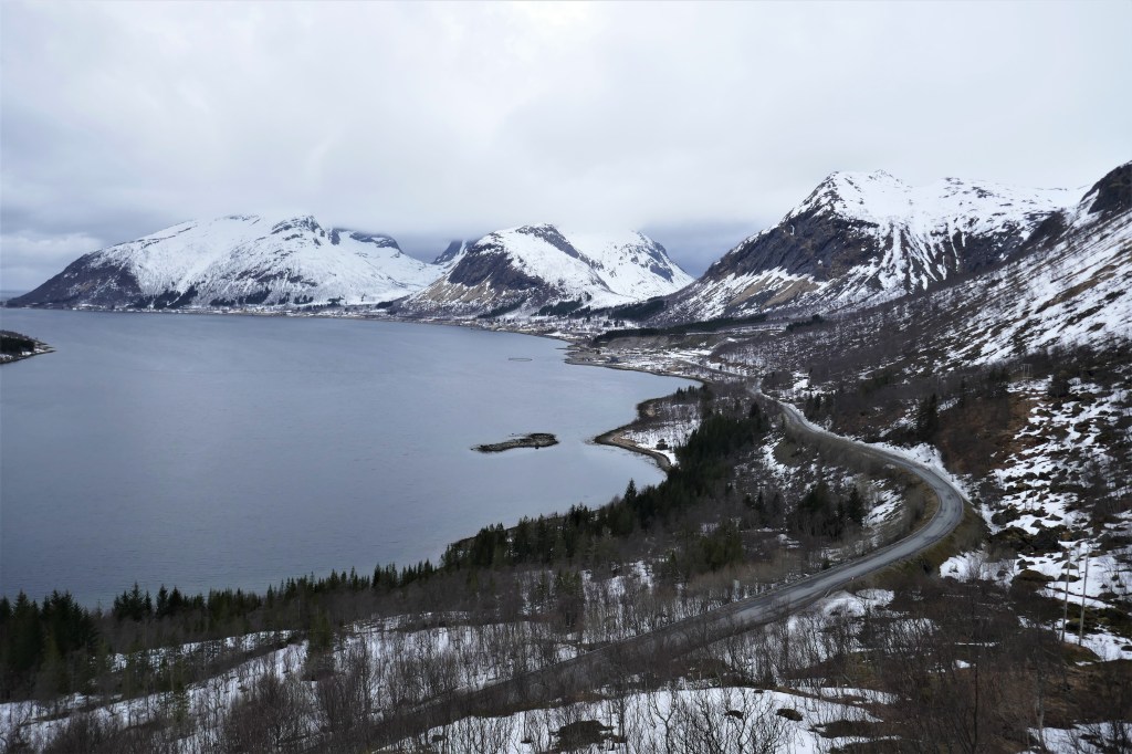 Blick auf einen kleinen Fjord I, Norwegen
