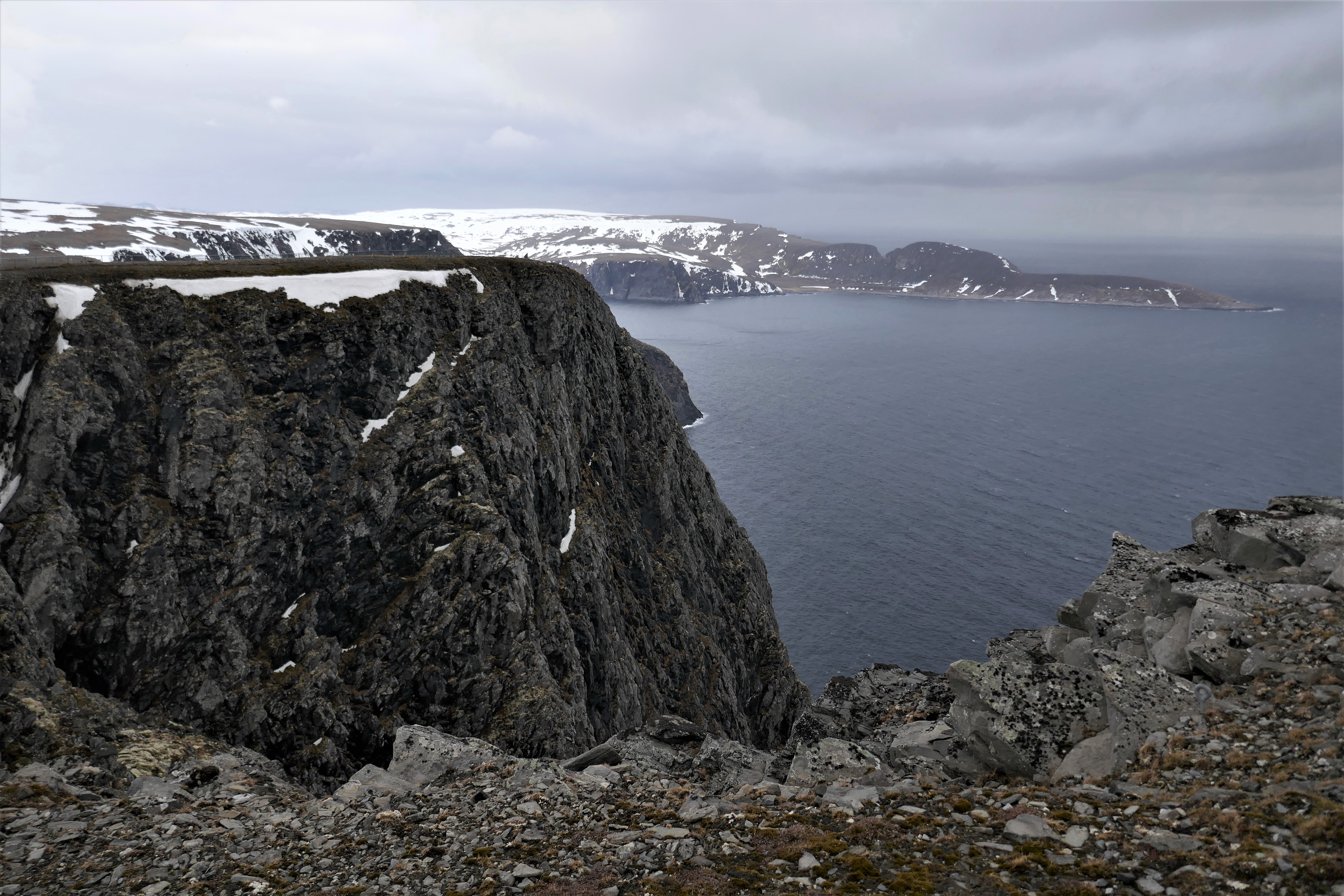 Die gegenüber liegende Landzunge liegt noch ein paar Meter weiter nördlich