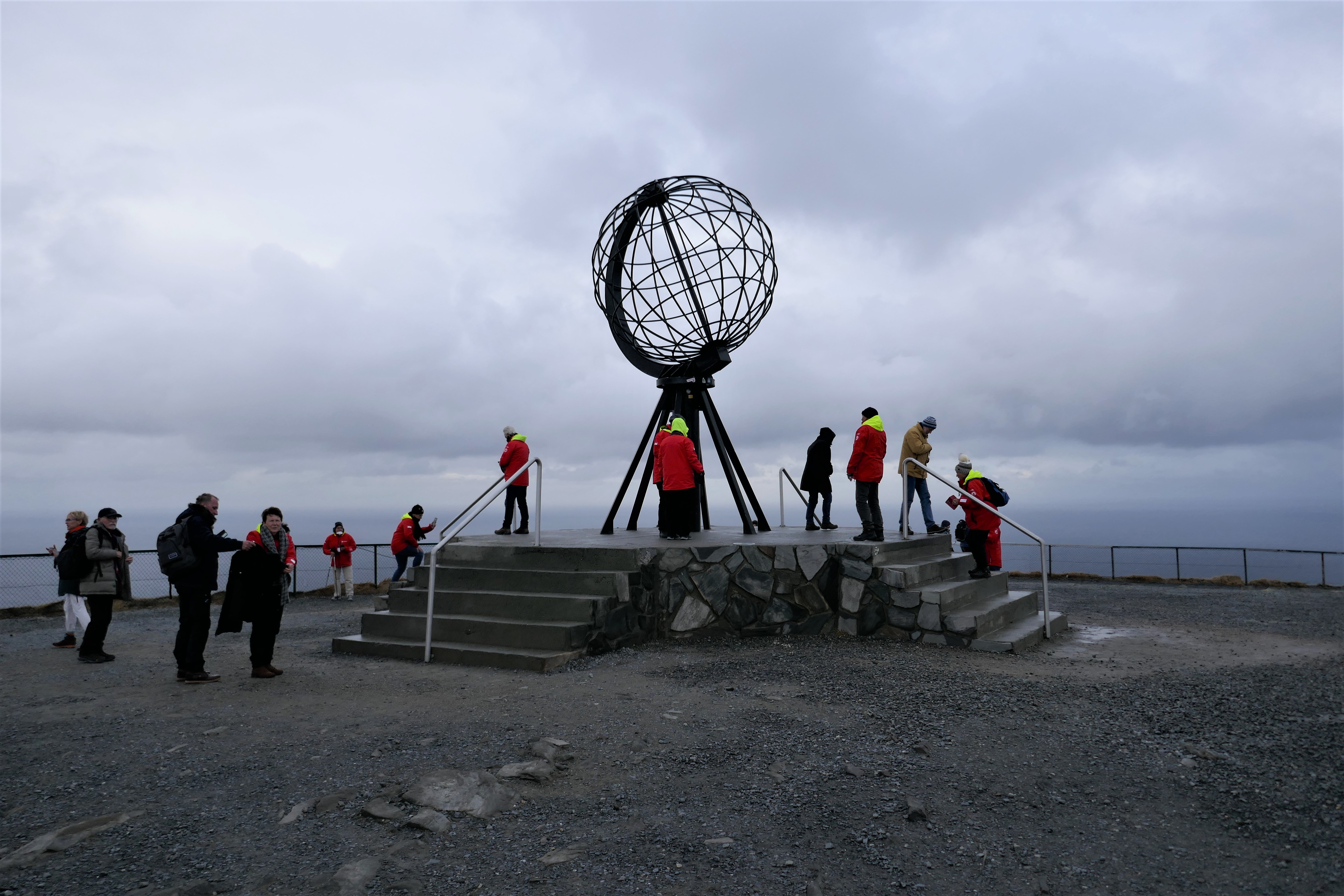Die Weltkugel auf dem Kap-Plateau