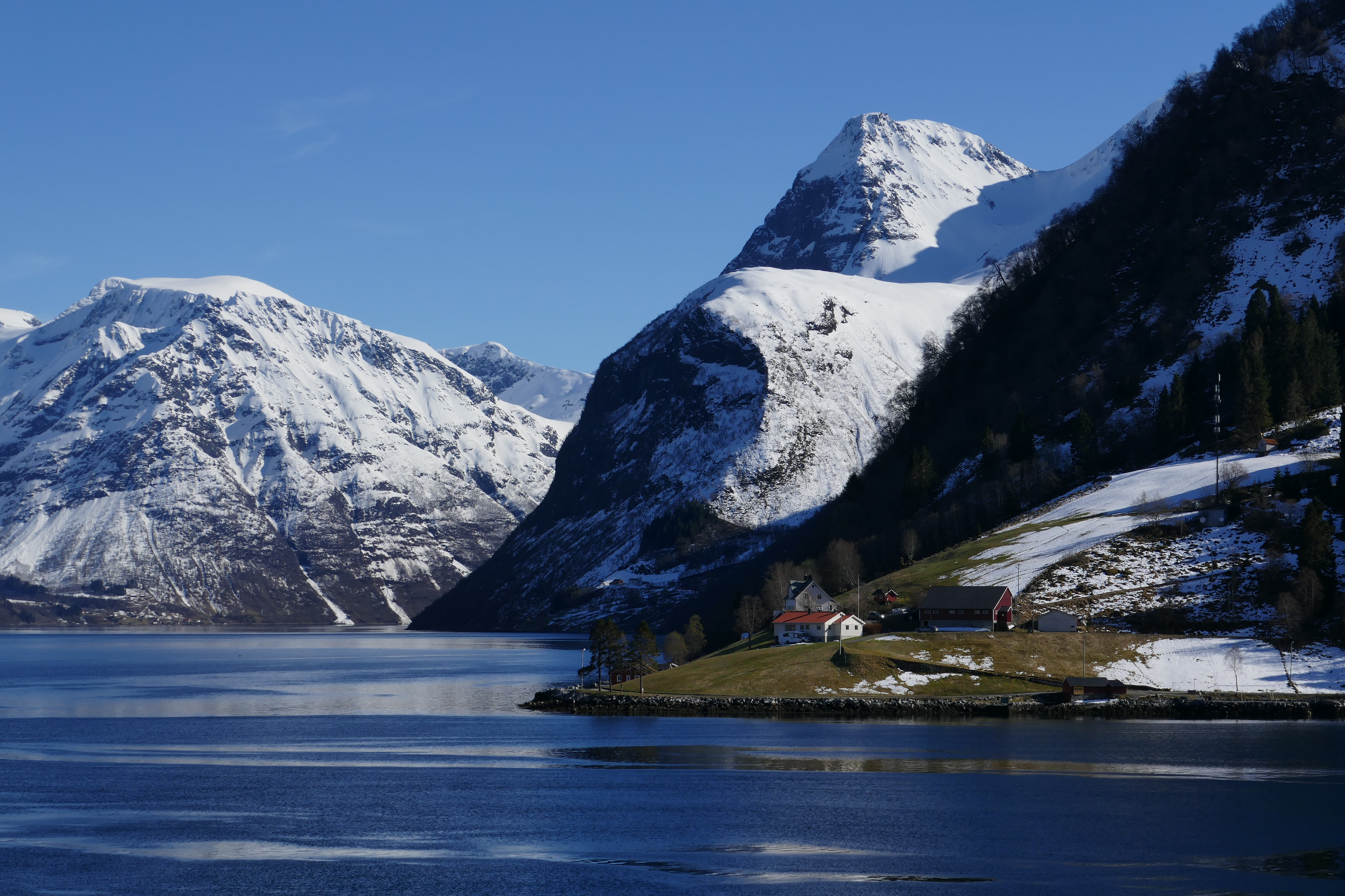 Eindrücke vom Hjorundfjord, Norwegen