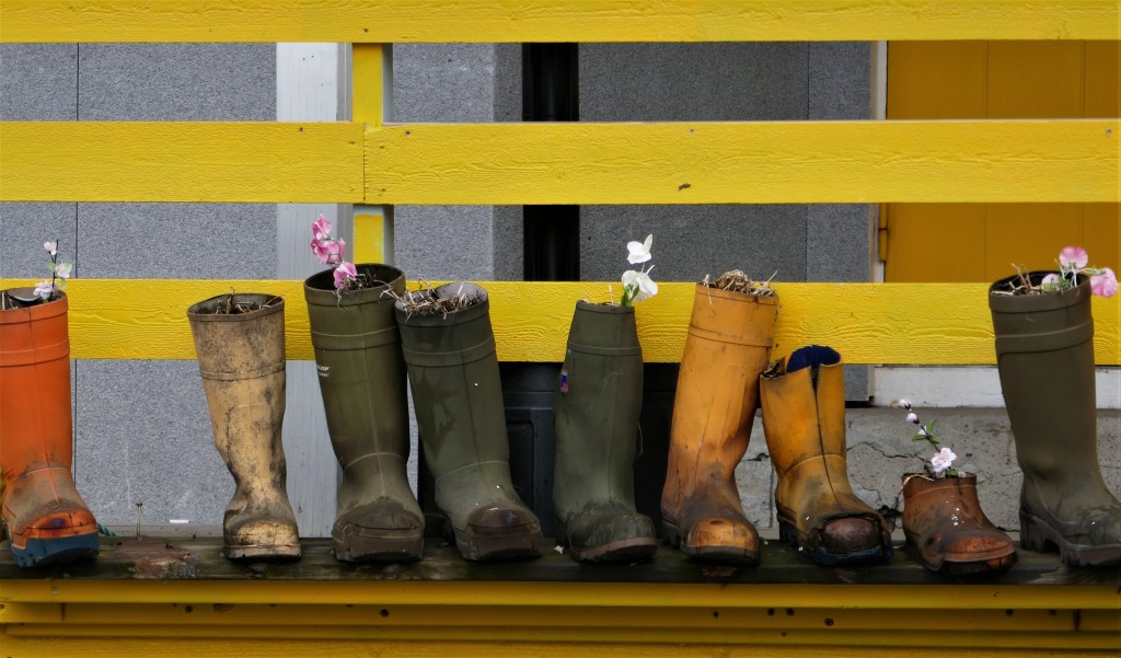 Gummistiefel-Veteranen