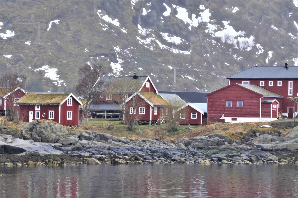 Überall die roten Häuschen