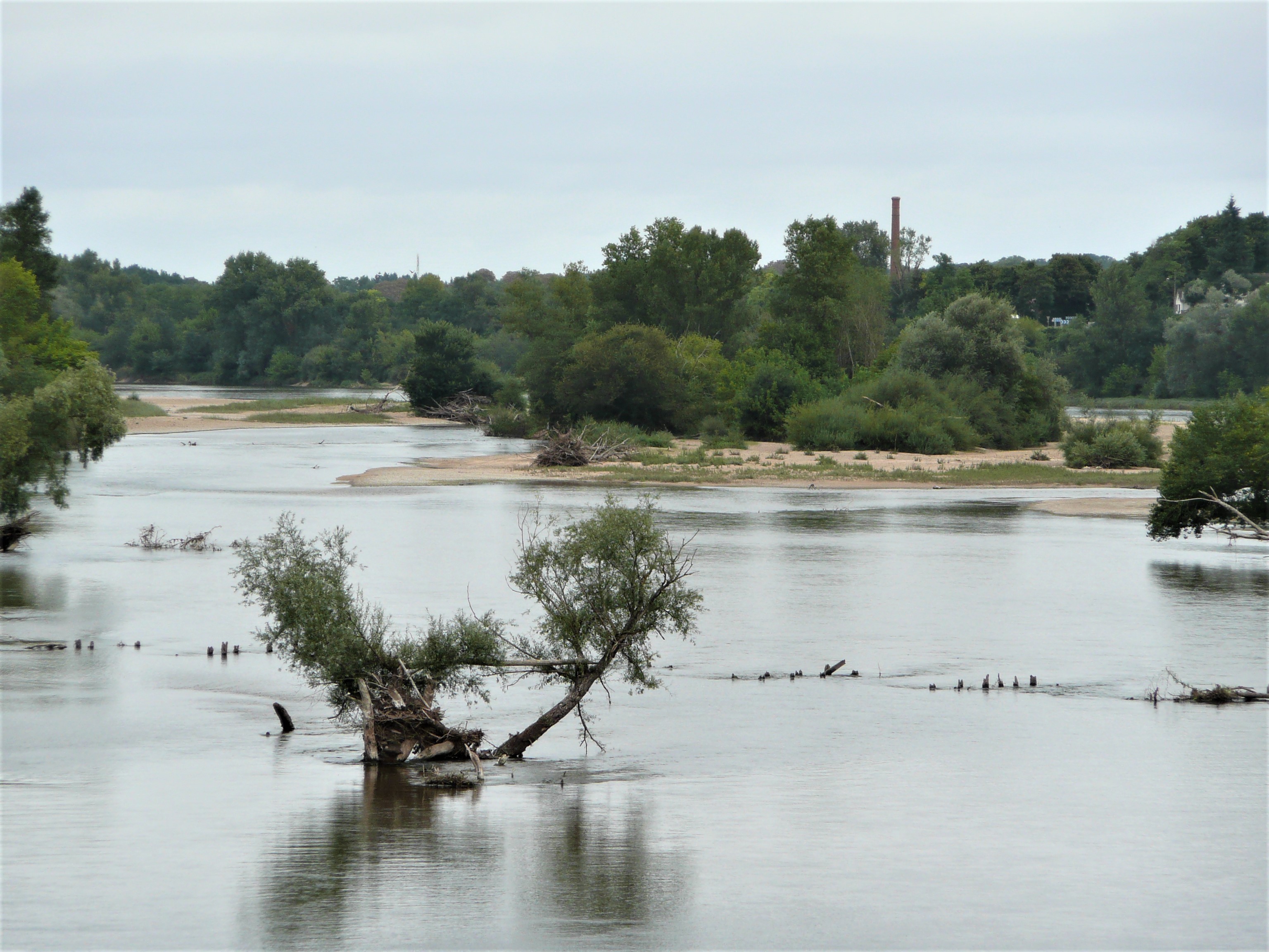 Die Loire bei Châteauneuf
