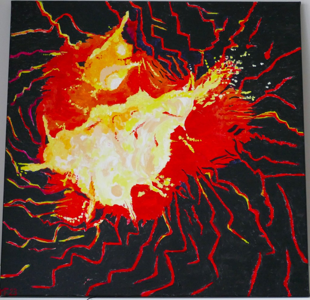 Hephaistos Schmiede (60x60cm)