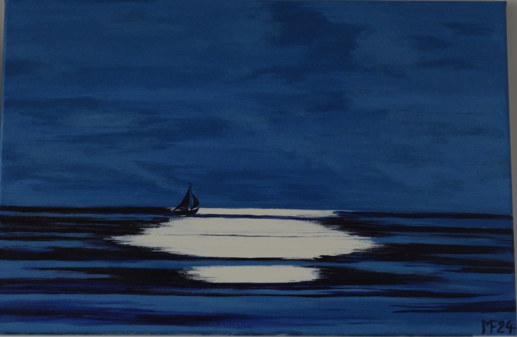 Clair de lune Stille II (60x40cm)