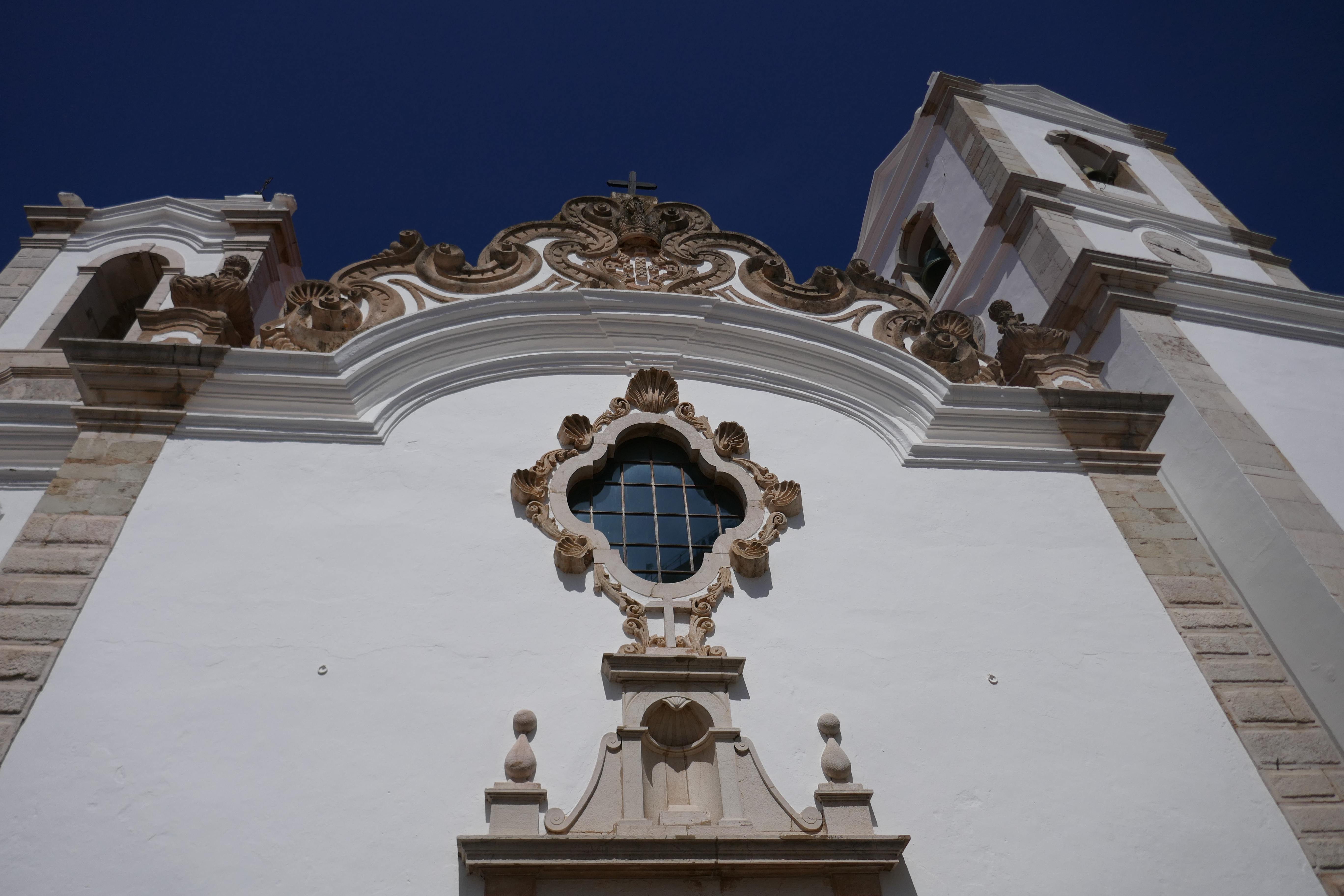 Fassade von Santo Antonio in Lagos (heute Museum)
