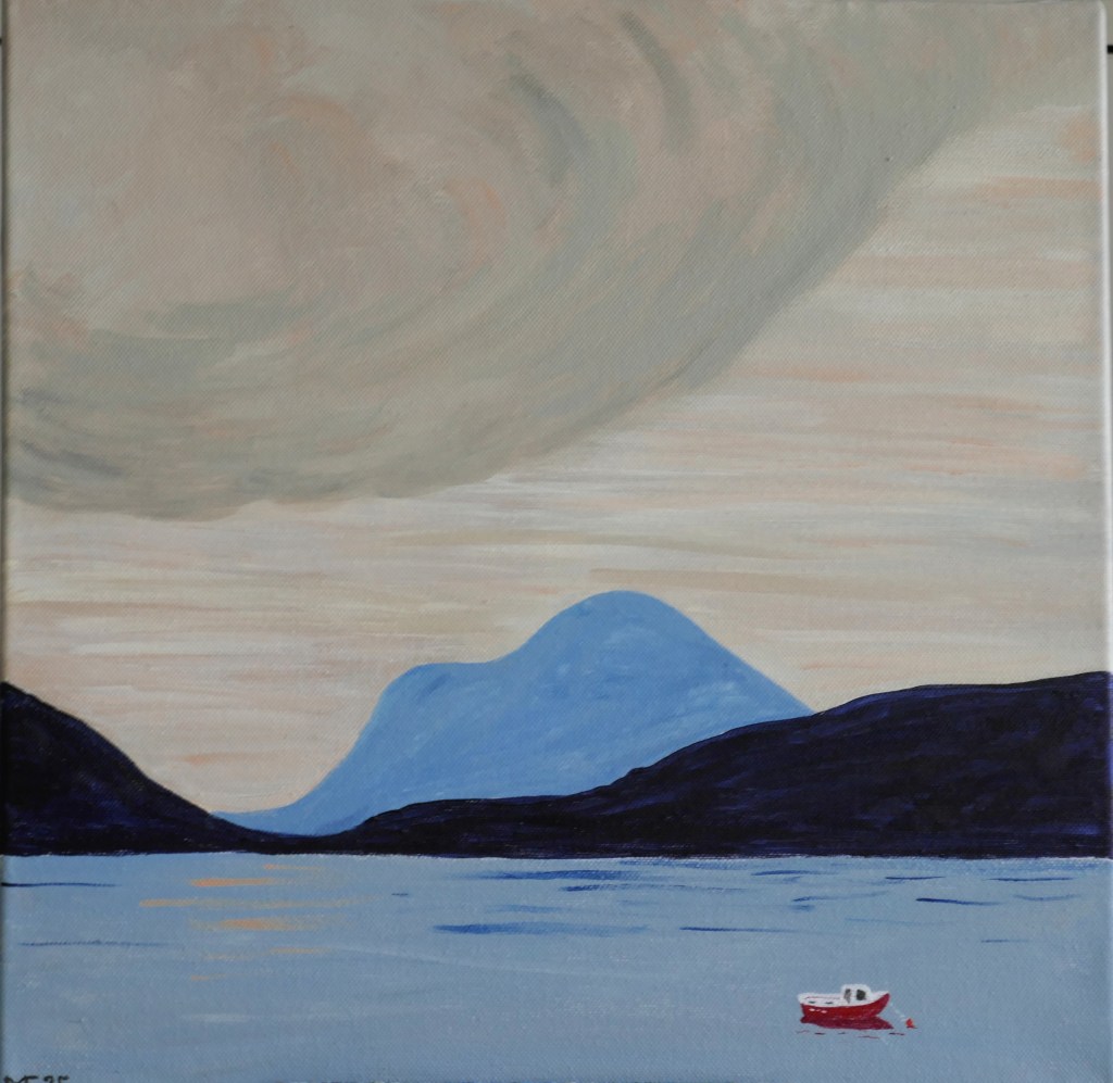 Hebriden Fantasie 2 (40x40cm)