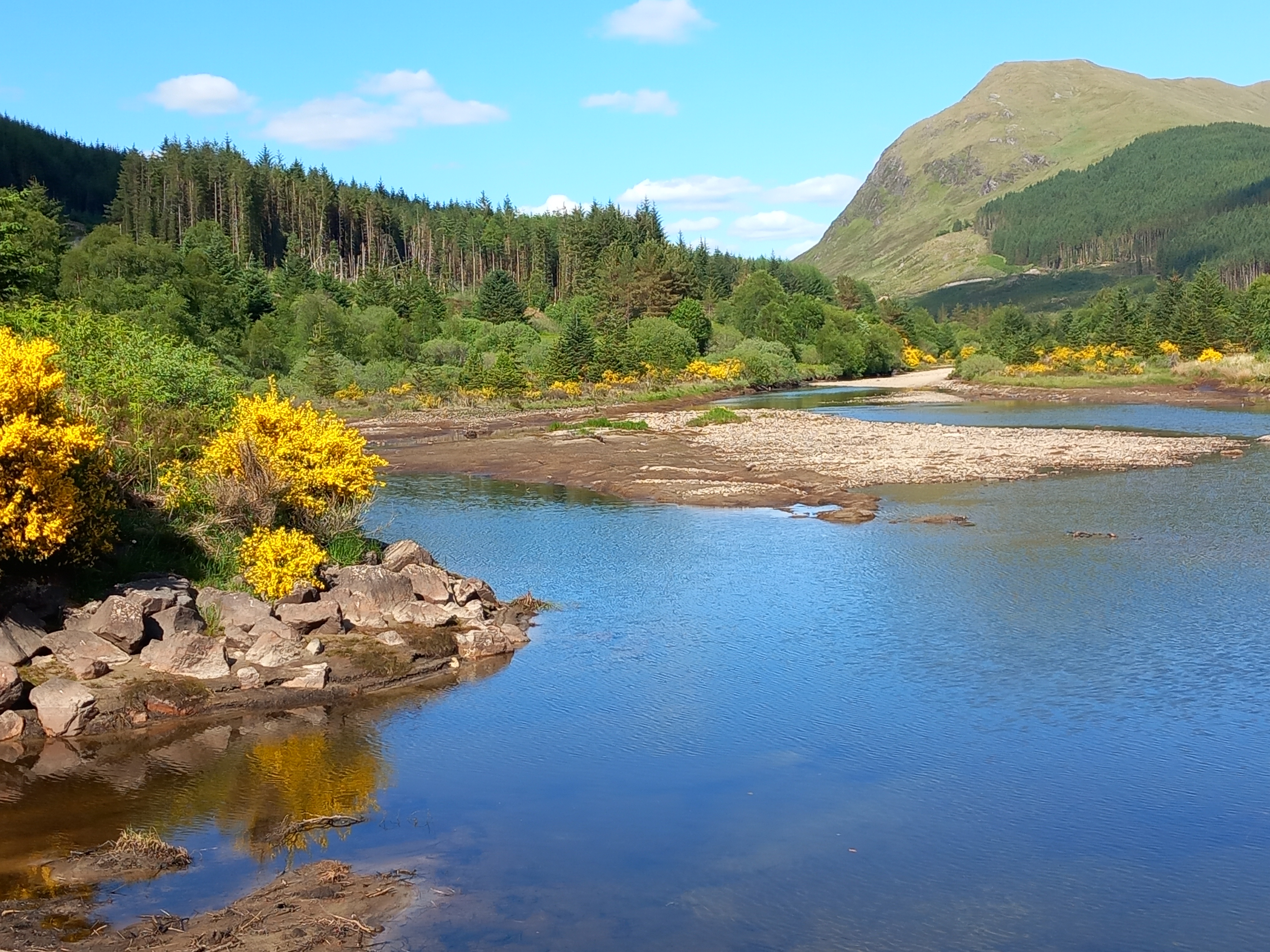 Unterwegs bei strahlendem Sonnenschein