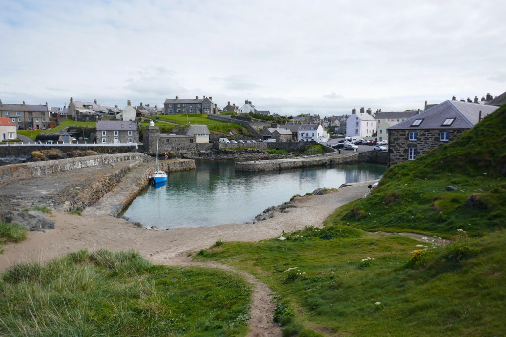 Der hübsche kleine Hafen von Portsoy