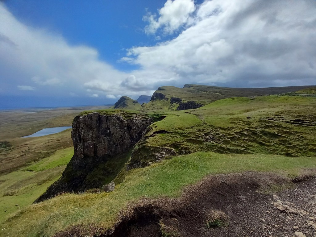 Markanter Felsabbruch