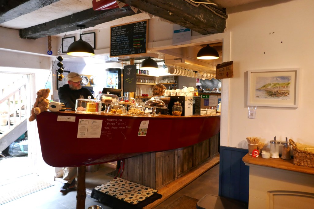 Tresen in einem Pub in Portsoy