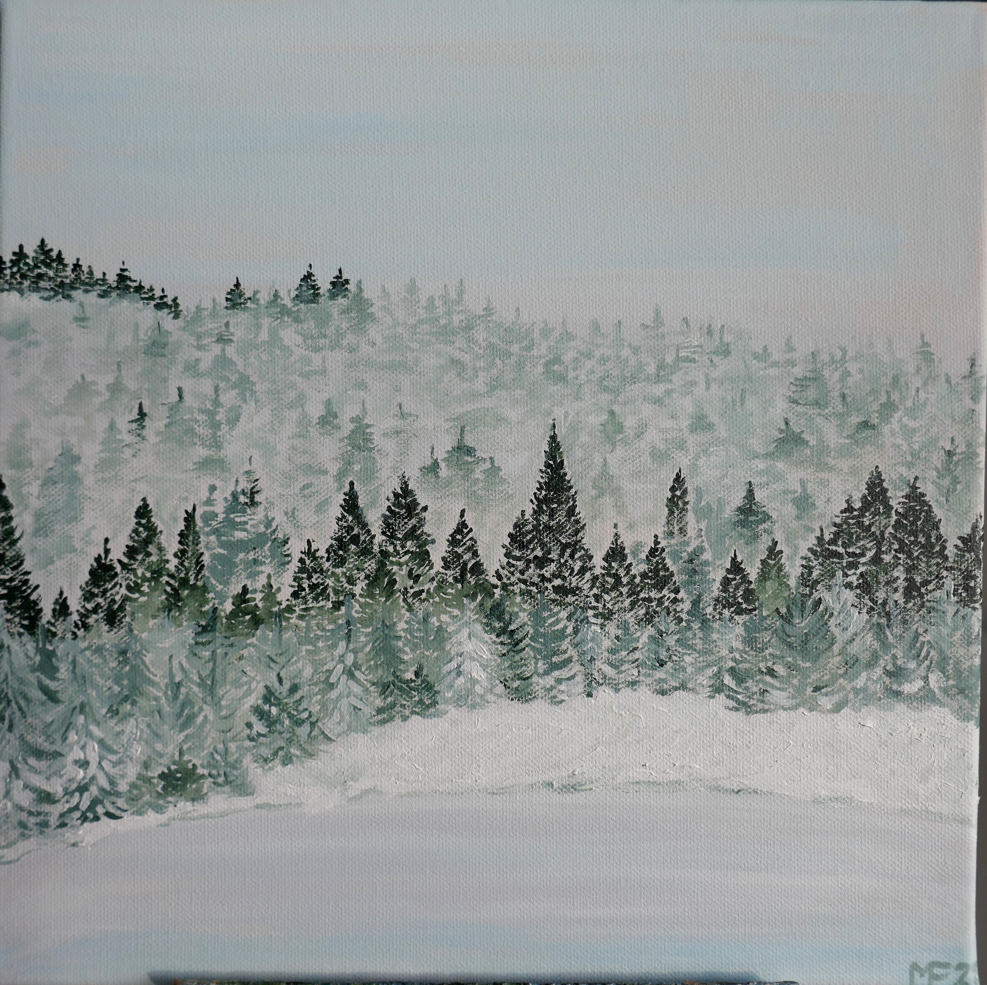 Wintermärchen (30x30cm)