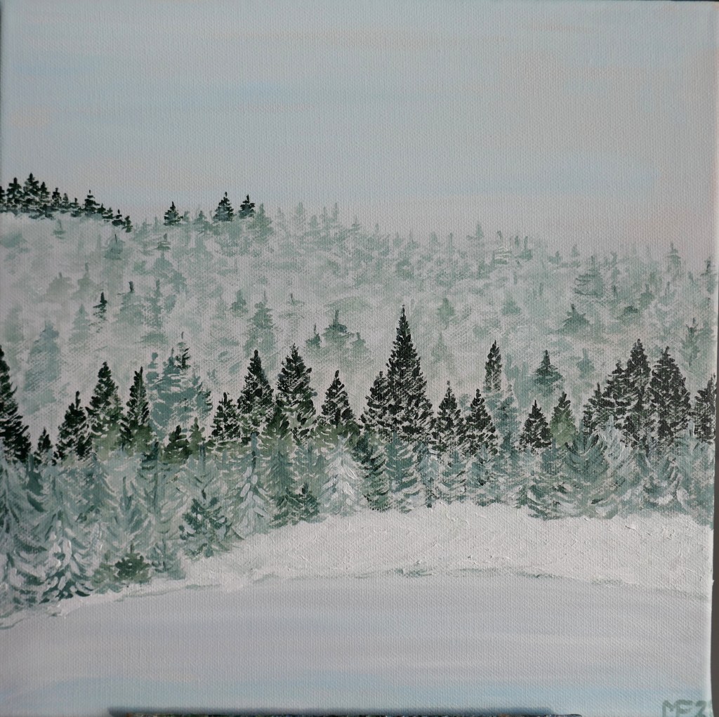 Wintermärchen (30x30cm)