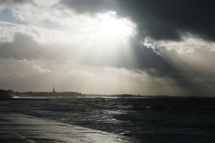 Abendstimmung an der Promenade von Paramé II