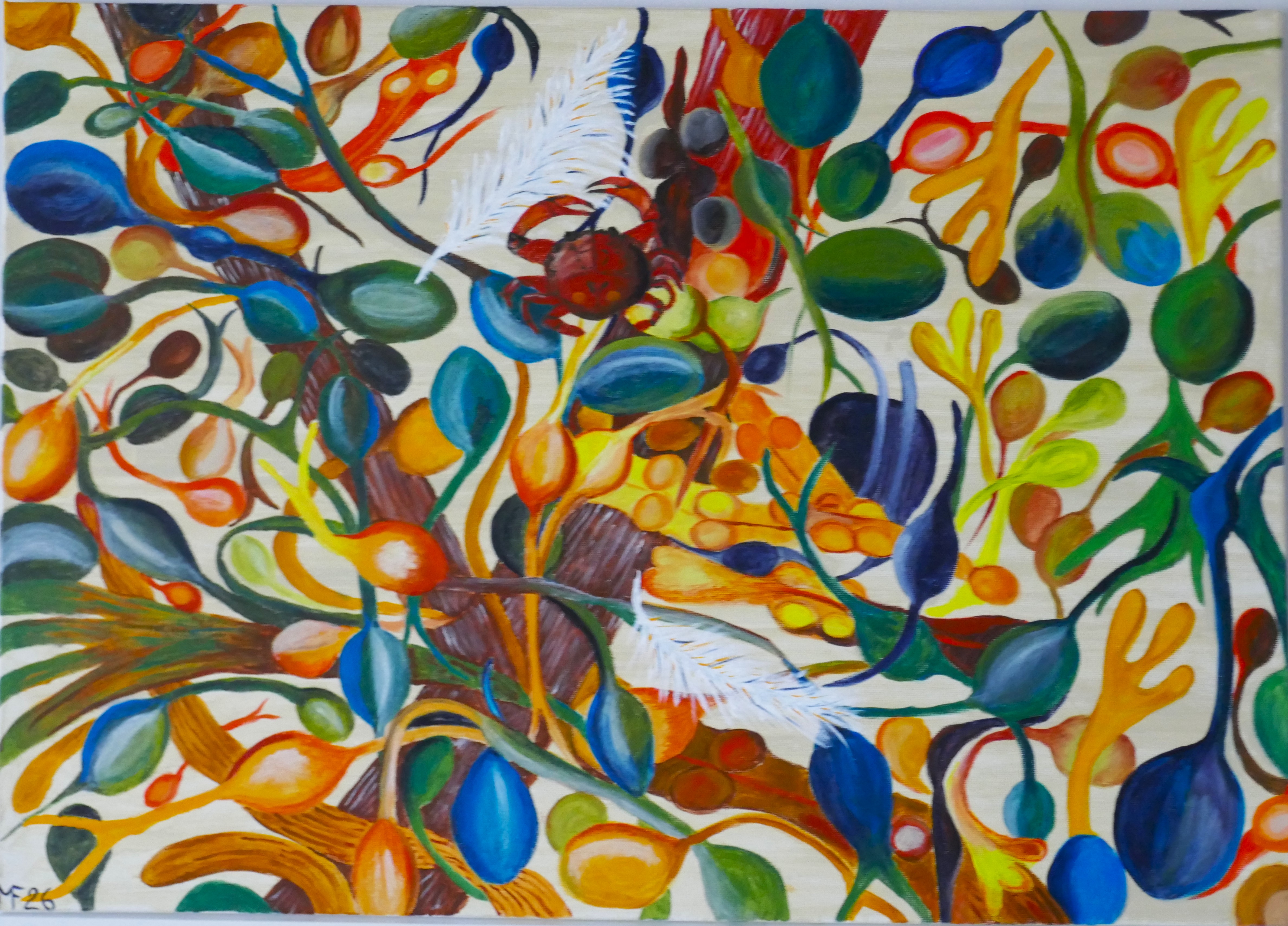 Was man so bei Ebbe findet (70x50cm)